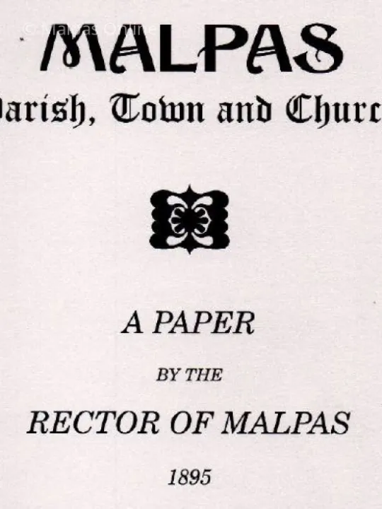 Malpas, Parish, Town and Church