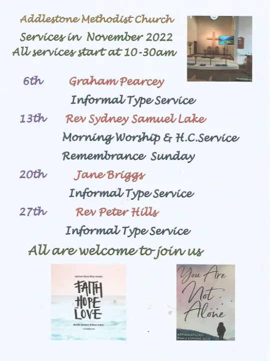 Services in November 2022