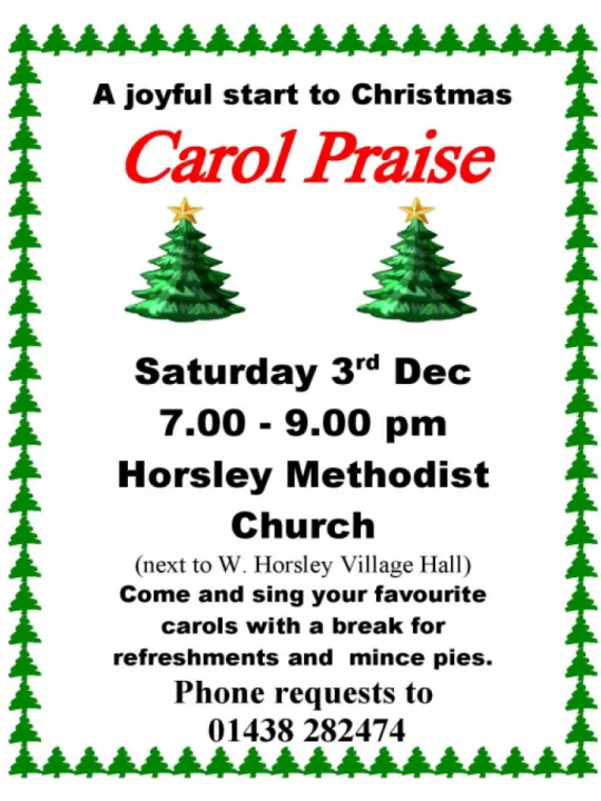 Carols &ndash; West Horsley