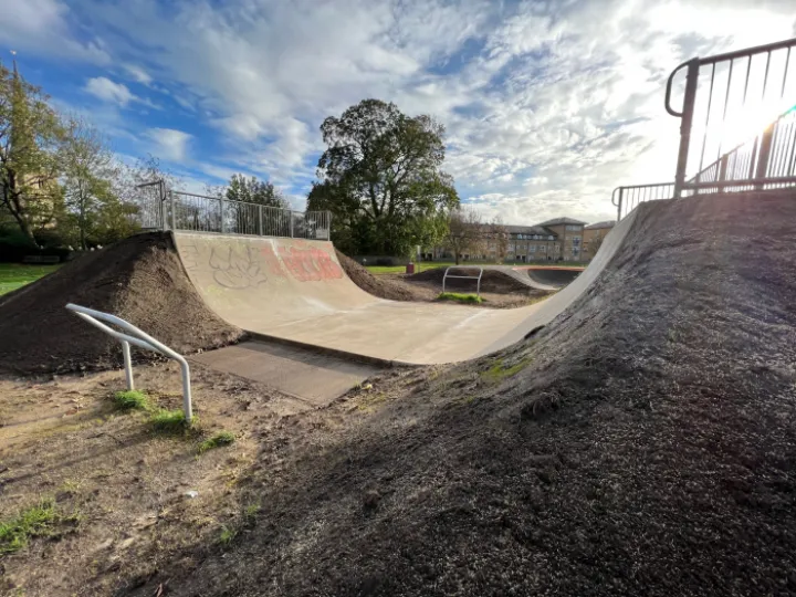 Pye's Field skate ramp 01