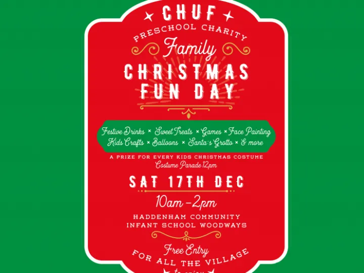 CHUF poster Xmas 2022