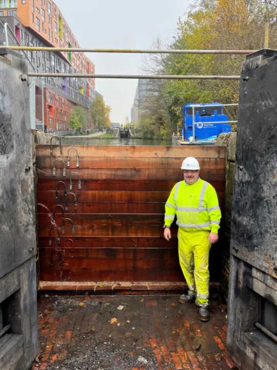 Lock 2 Stoppage Ashton Canal