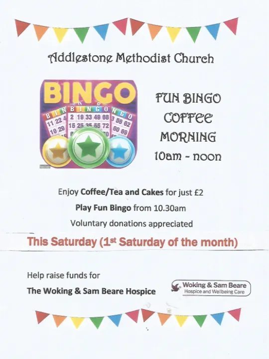 Fun Bingo Saturday 7th January 2023