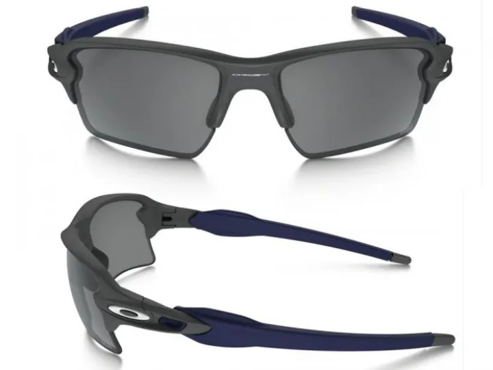 Oakley Flak 2.0 XL US Olympic Edition Matte Grey With Iridium Black Lenses OO9188-18