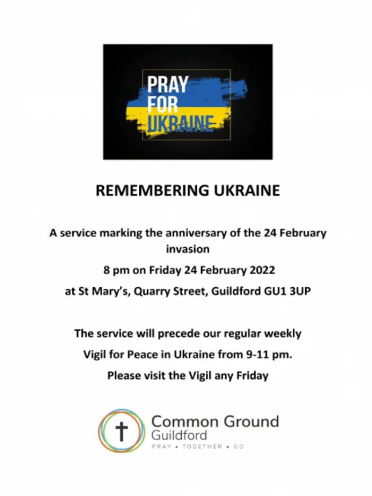 Remembering Ukraine 24-2-23
