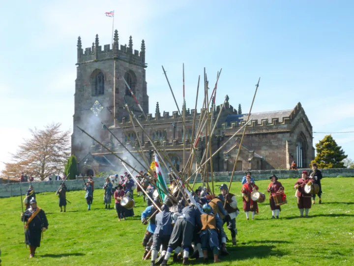 Publicity Photo   The Sealed Knot At A Previous Marbury Merry Days