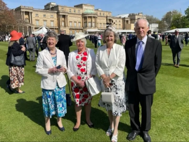 Fish Scheme Team at Buck House