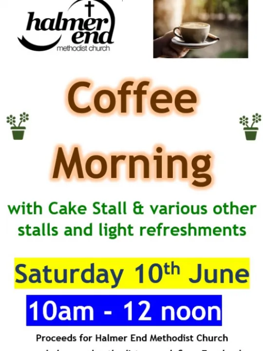 Coffee Morning 10th June 2023