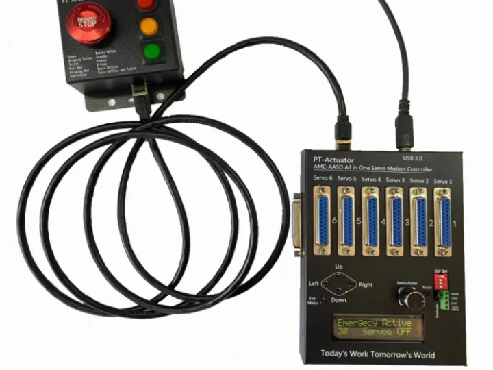 E-stop and AMC controller