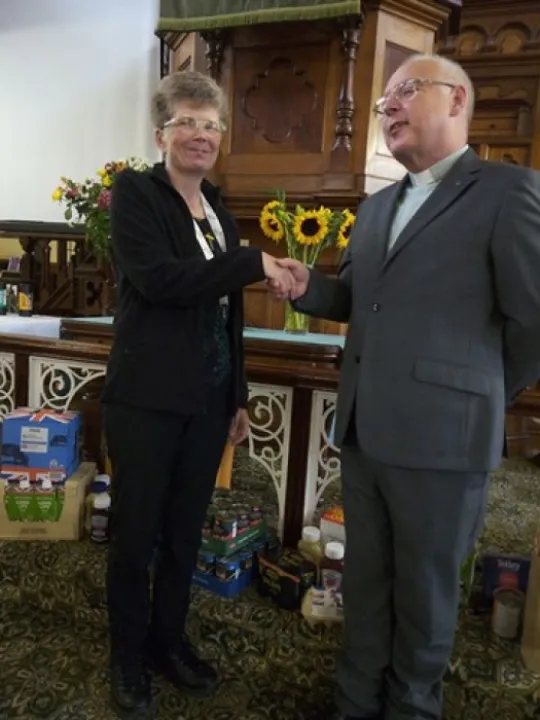 Anna Chaplain and Minister