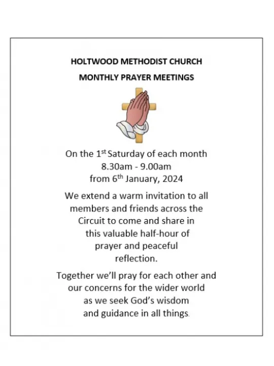 Holtwood Prayer Meetings 2024