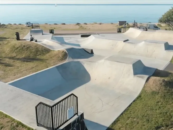 Eastbourne skatepark layout