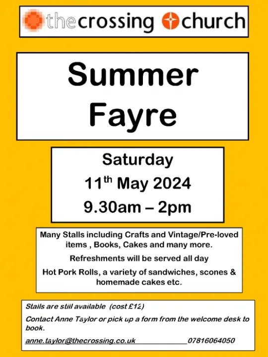 Summer Fayre 2024 &ndash; Poster