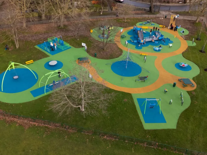 The Playground From a Bird’S Eye View