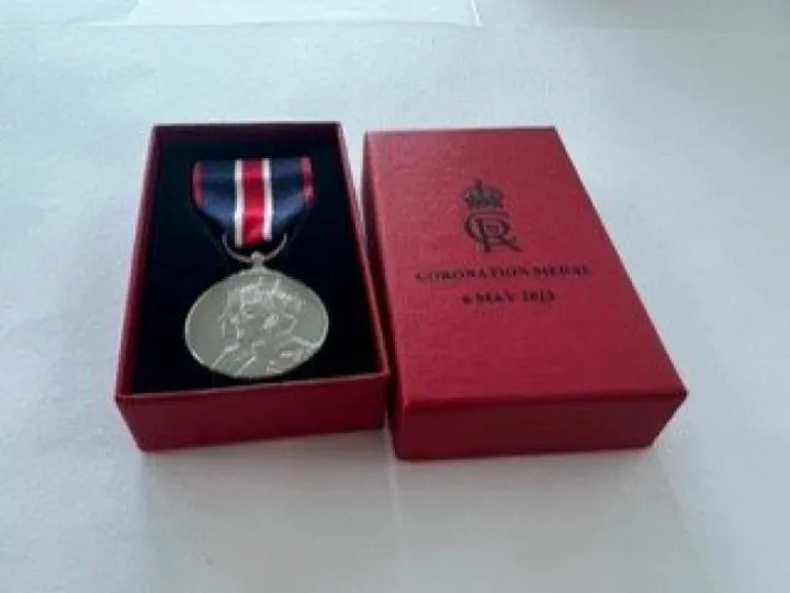 Helen's Coronation medal