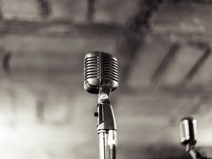 Microphone, music, vintage