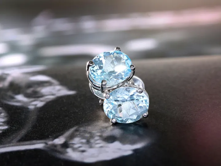 Close-Up Shot of Diamond Jewelry