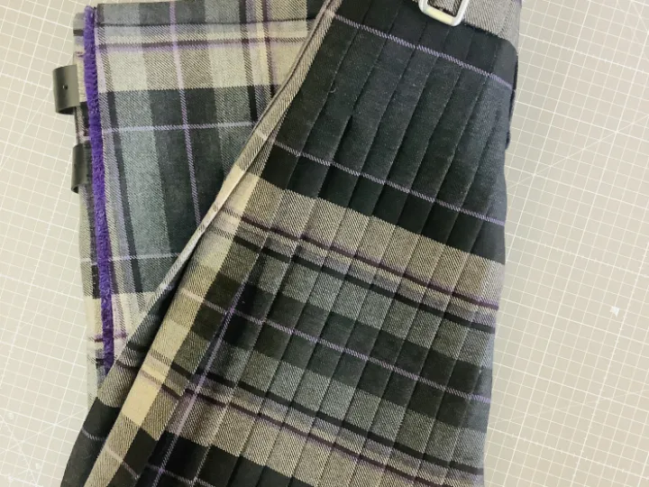 kilt partial front and back