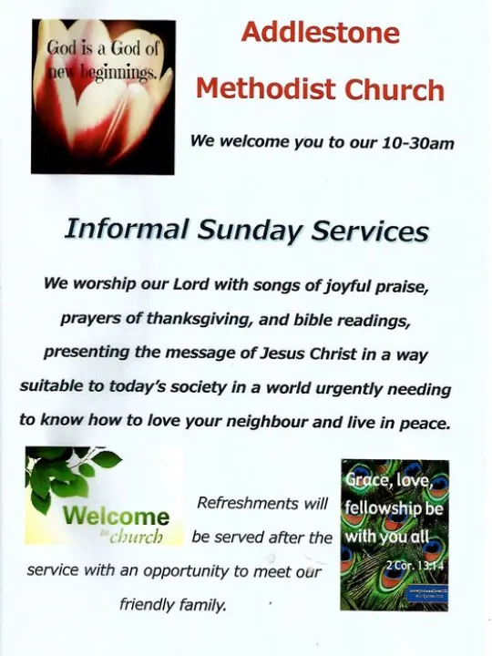 Informal Sunday Services
