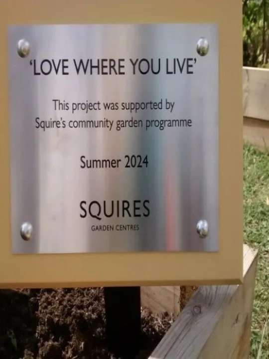 Love where you Live plaque