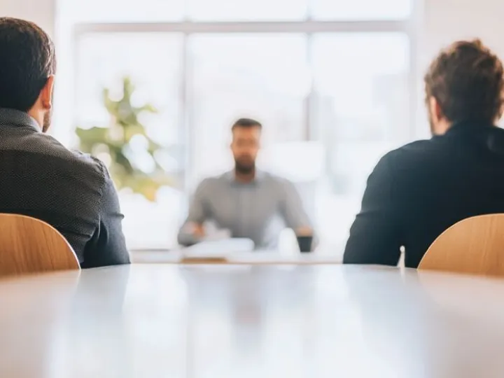 In a meeting