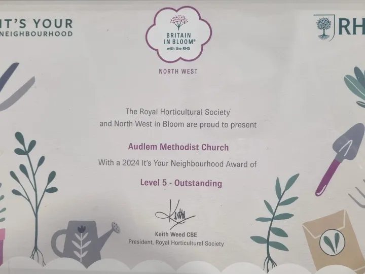 Audlem Methodist Chapel Award 24