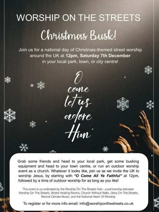 Wots Day &ndash; Xmas Busk Flyer
