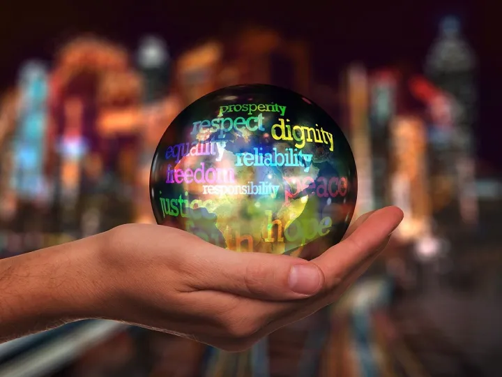 Lens ball, glass ball, equality, freedom, peace, believe, hope, legislation, prosperity, justice, reliability, security, responsibility, attention, hand, bullet, presentation, equality, equality, equality, equality, equality, legislation, prosperity, pros