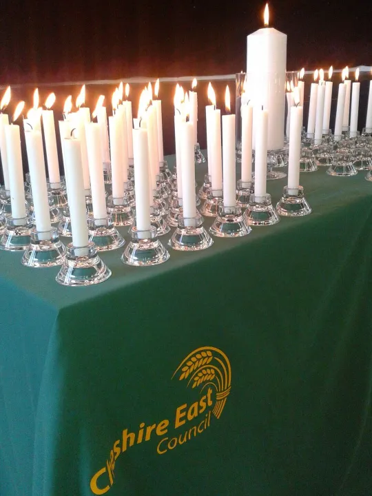 Holocaust Memorial Day Candles