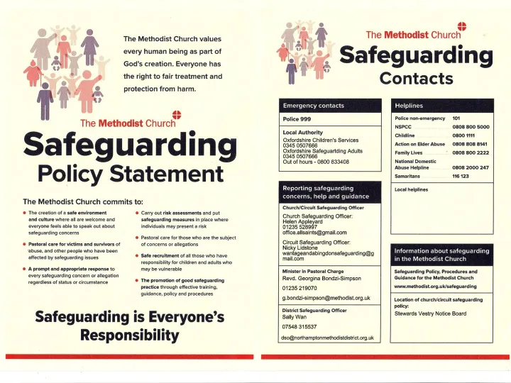 Safeguarding Policy Statement