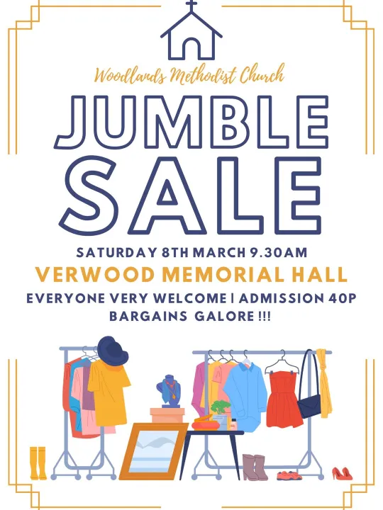 Woodlands Jumble Sale 2025