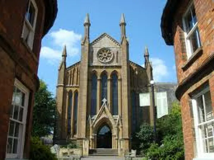 Sherborne interior of Church