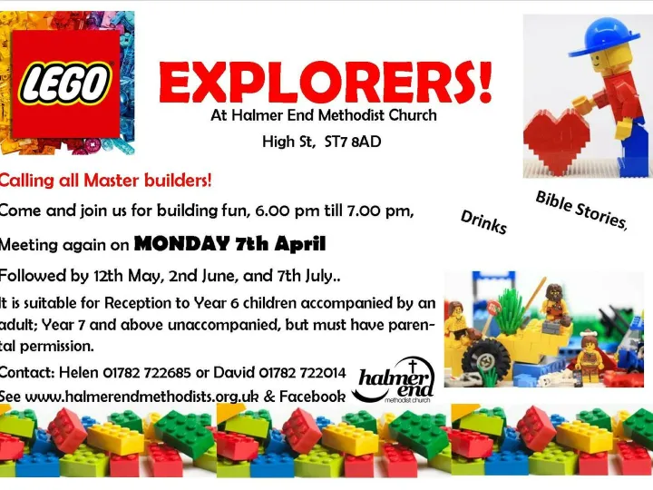 Lego Poster April 2025