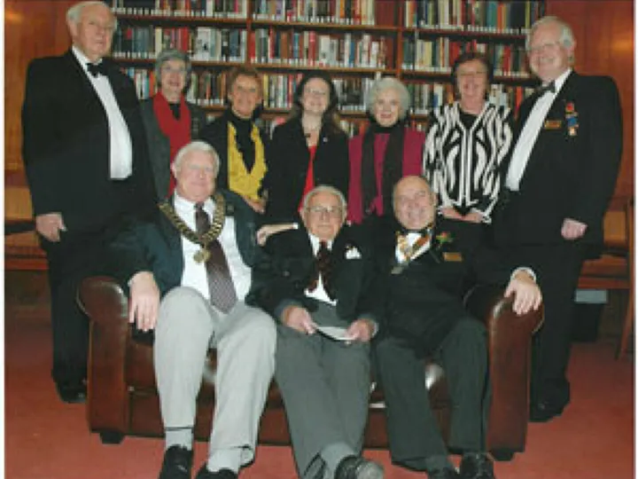 Dignitaries At a Windsor Rotar