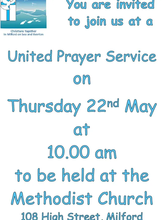 Christians together Prayer Service