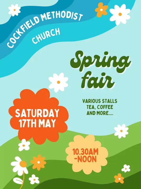 Cockfield Spring Fair May 17 2025