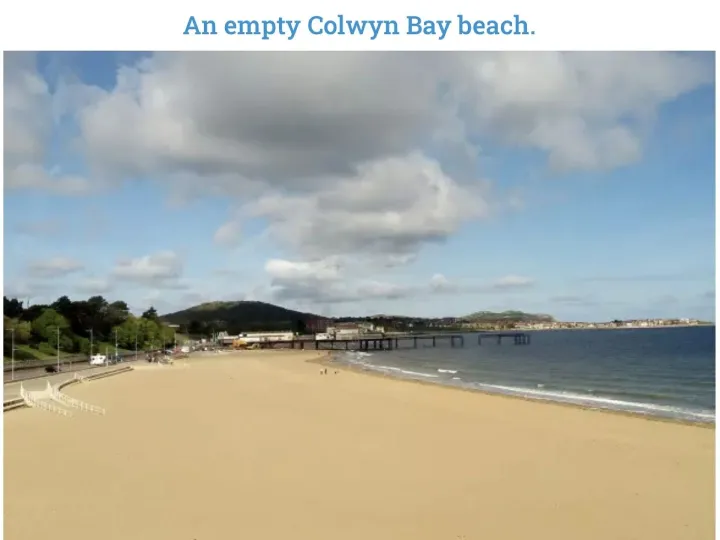 Sewage on beaches north wales