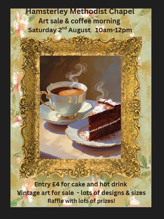 Hamsterley art and coffee 2.08.2025