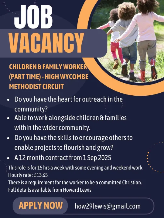 Children & Family Worker (Part Time)