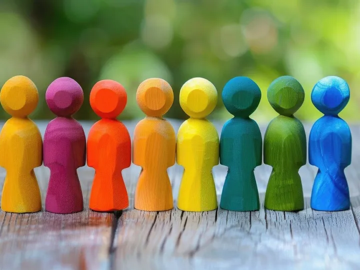 Multicolored, colorful, rainbow, texture