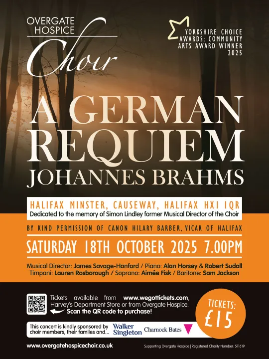 Brahms Requiem Concert October 2025