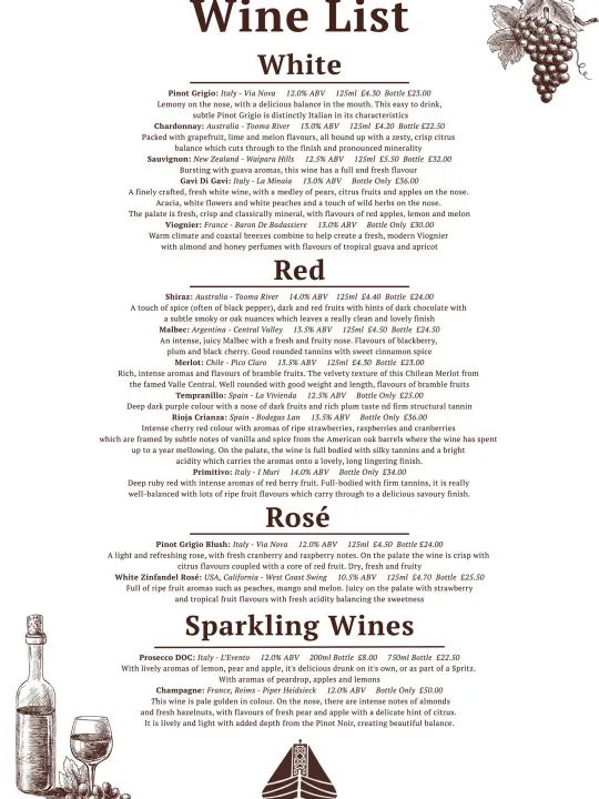 Wine List
