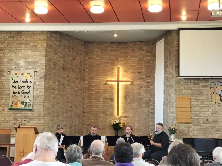 Cantley Saxaphone Quartet – Playing 1