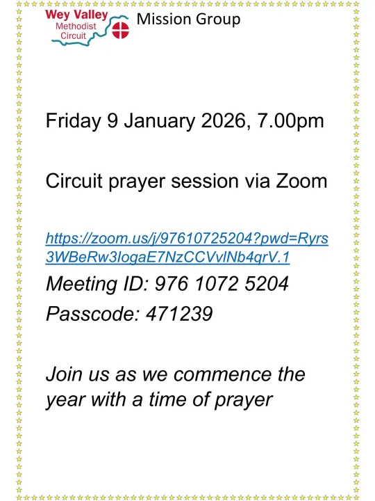 Circuit Mission Group Prayer Session 9 Jan 2026