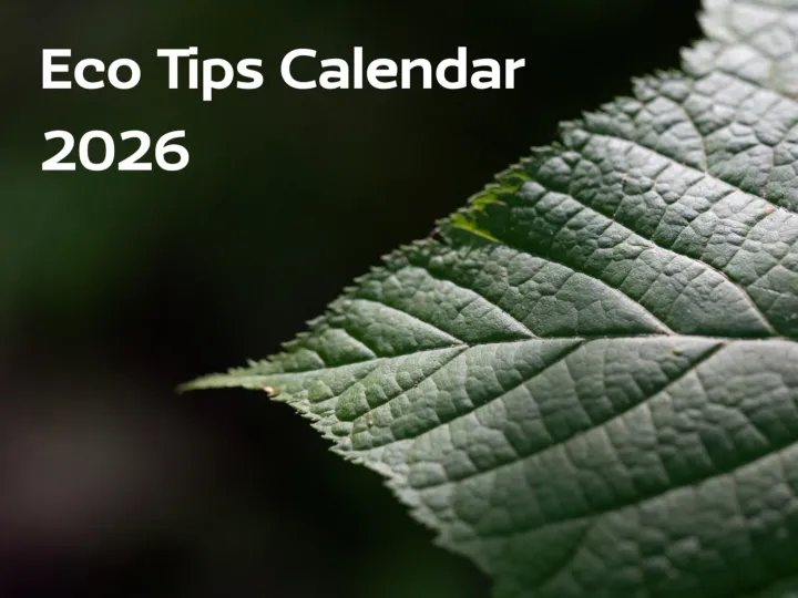 Eco Tips Calender Logo 2026 a Rocha