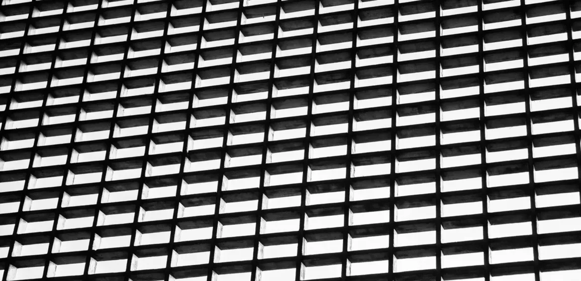 Geometric grid pattern