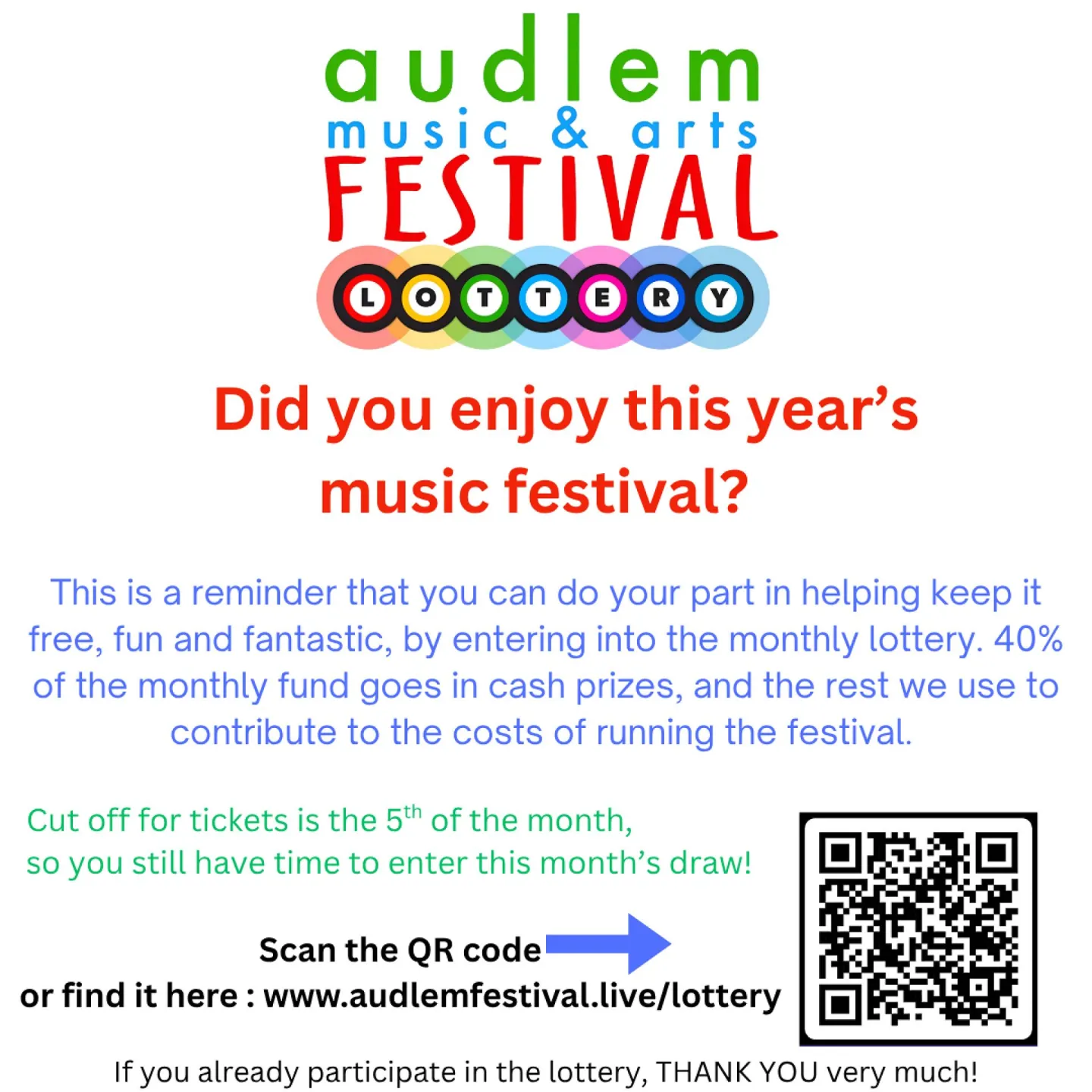Post Festival Advert