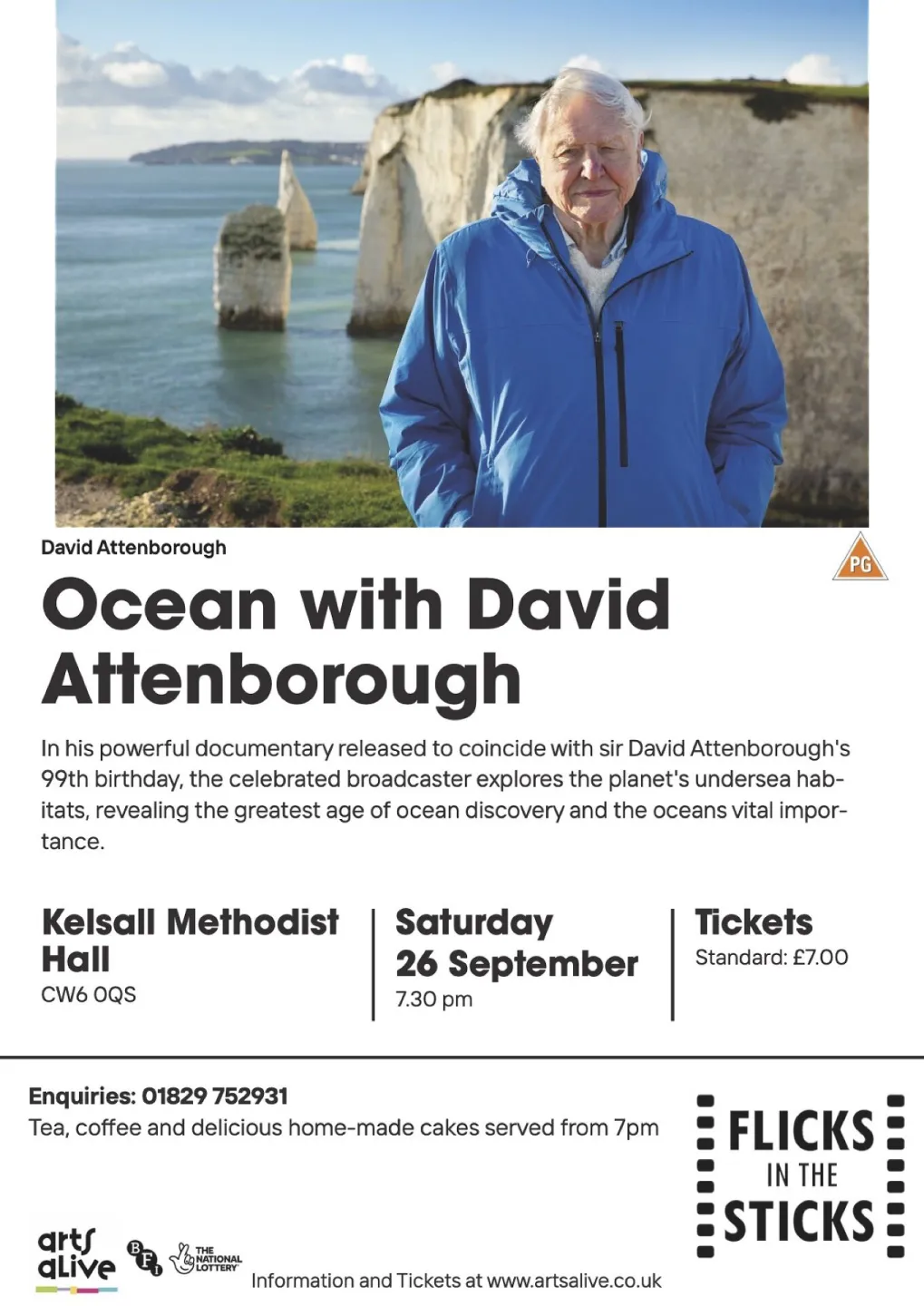 Kelsall Methodist Hall Ocean A4 Poster