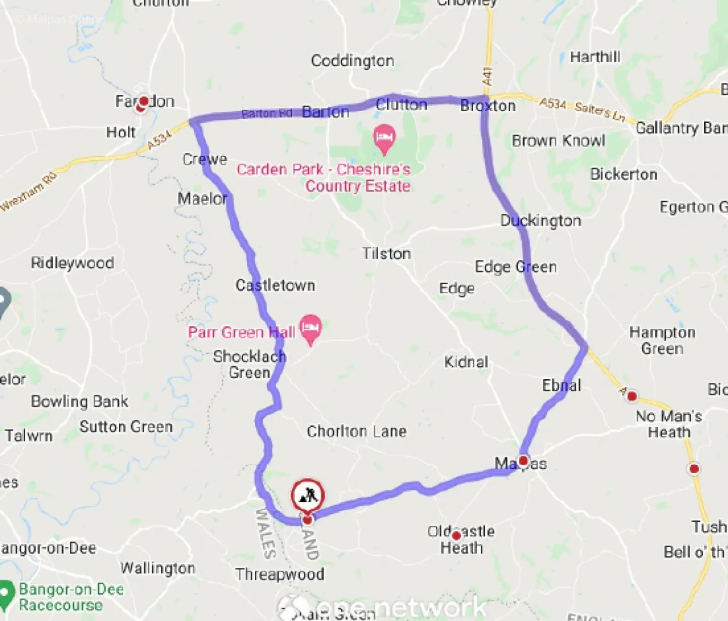 Wrexham Road March 2022