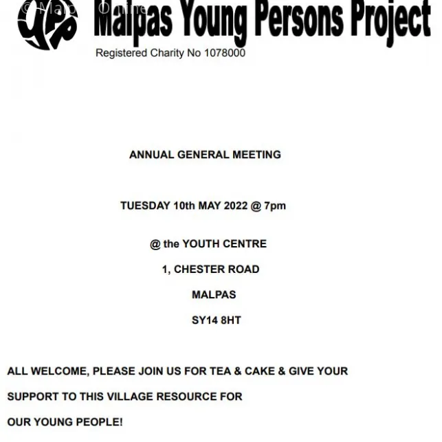 Young Persons Project May 2022
